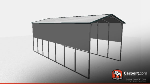 16' x 30' x 12' RV Carport with Extra Panels - Image 2