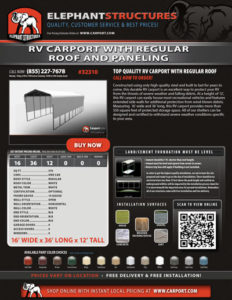 RV Carport