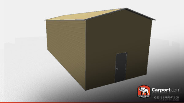 18x41 RV Carport with Vertical Roof 4