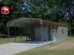 Custom Built Garage Carports from Elephant Structures