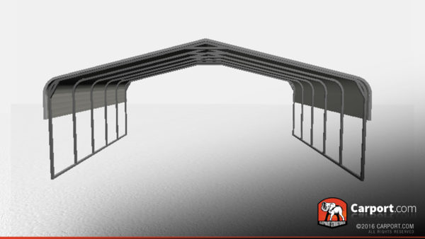 triple wide metal carport