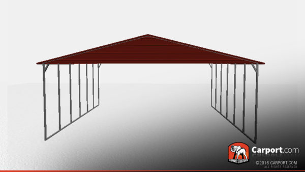 triple wide steel carport shelter 3 car carport