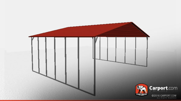 triple wide steel carport shelter 3 car carport