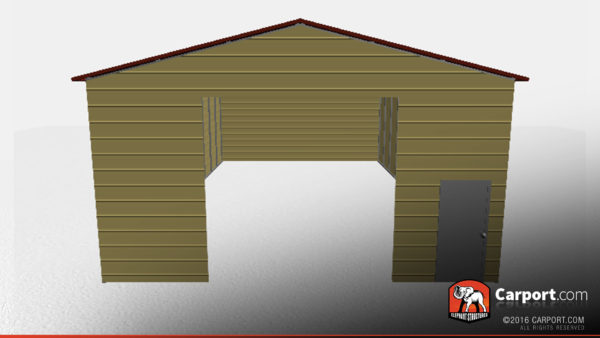 30 x 50 vertical roof metal workshop