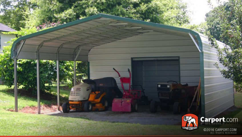 18x26 Two Car Carport Double Wide