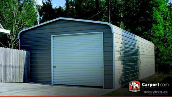 20x31 One Car Steel Garage