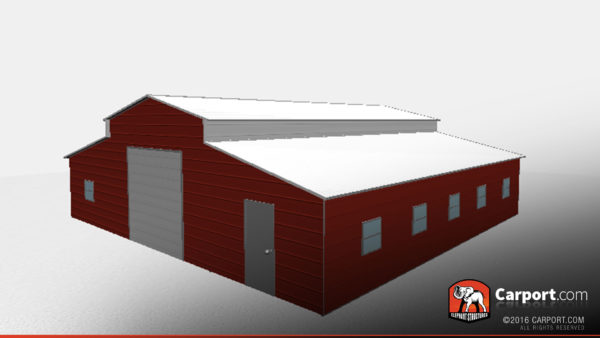 42 x 41 x 12 Metal Horse Barn red
