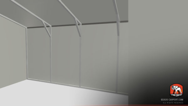 20' x 26' x 9' boxed eave garage at an unbeatable and industry-leading price - Image 2