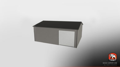20' x 26' x 9' boxed eave garage at an unbeatable and industry-leading price