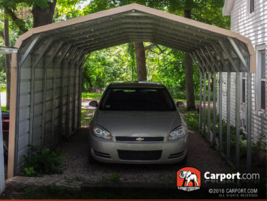 12x21 Single Wide Metal Carport