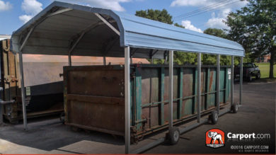 12x21 Single Wide Metal Carport
