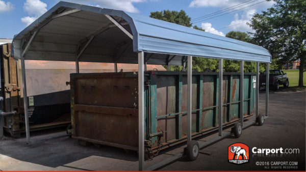 12x21 Single Wide Metal Carport