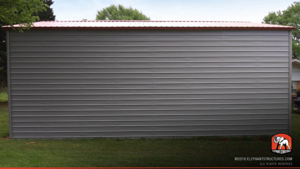 3-Car Metal Building Garage - Image 6