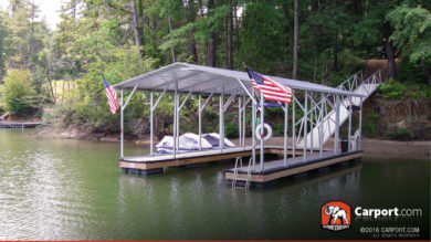 20x26 Custom Double Wide Carport