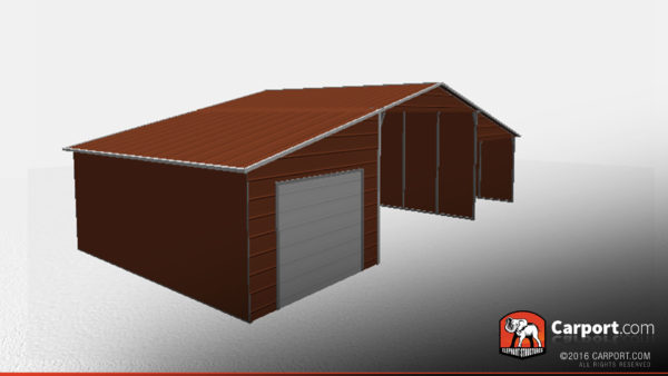 Top Quality Car Shelter 42' x 21' Metal Barn - Image 4