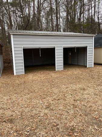 two-car garage clearance sale