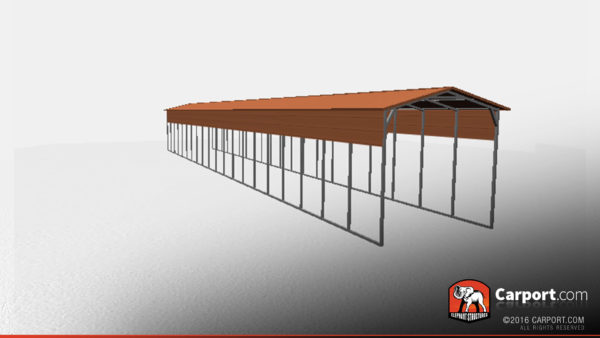 metal carport with open sides